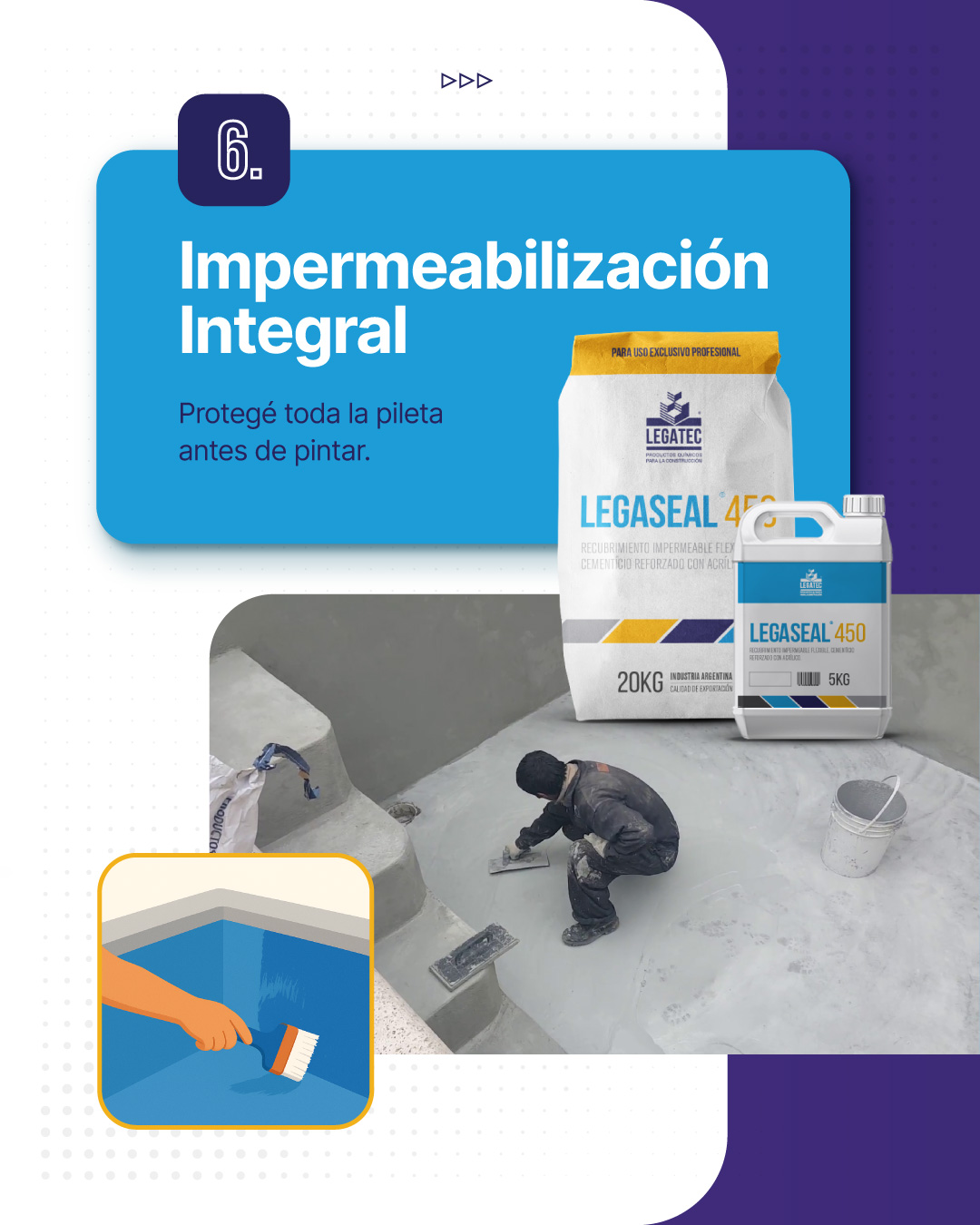 Legatec - Reparación de Piletas 07